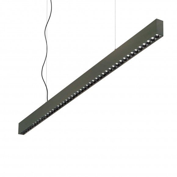 Ideal Lux 271187 LED závěsná zářivka Office 1x30W | 2800lm | 3000K - černá