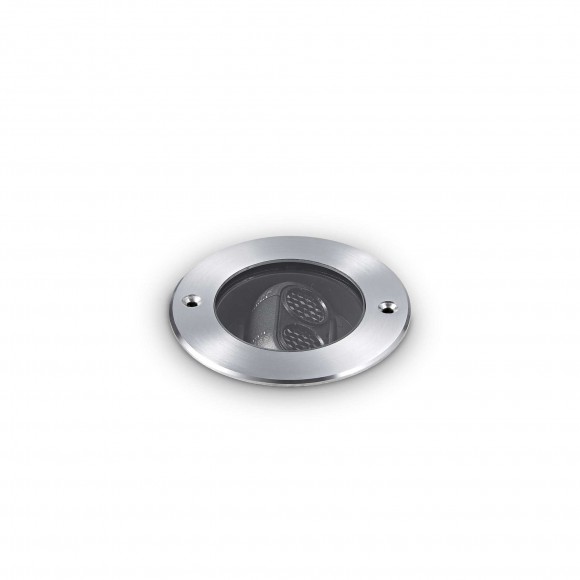 Ideal Lux 277004 LED venkovní zápustné bodové svítidlo Taurus 1x5W | 430lm | 3000K | IP67 - ocel