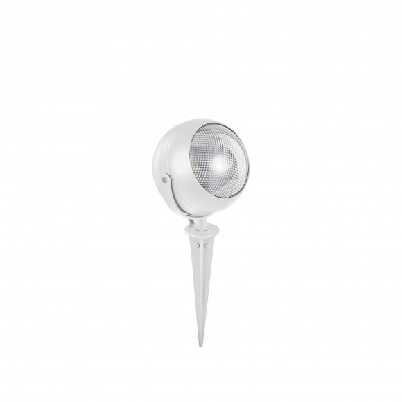 Ideal Lux venkovní zapichovací lampa Zenith Small Bianco 1x11W|GU10|IP44 - bílá