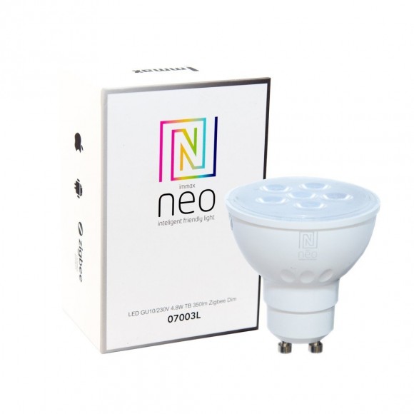 Immax Neo 07003L LED inteligentní žárovka 1x4,8W | GU10 | 350lm | 2700-3000K - stmívatelná