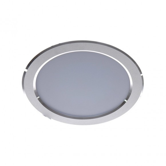 Italux 204052 LED zápustné stropní bodové svítidlo Luxram 1x16W | 1550lm | 4000K - stříbrná