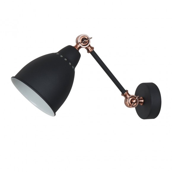 Italux MB-HN5010-1-B nástěnná lampa Sonny 1x60W|E27