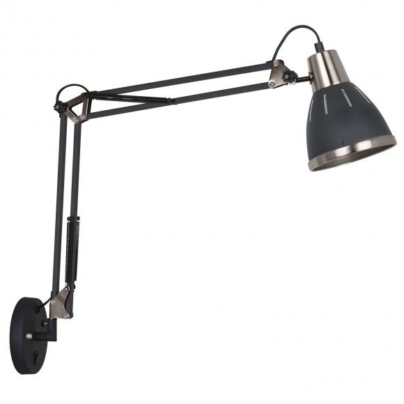 Italux MB-HN5069 BL+S.NICK nástěnná lampa Vera 1x40W|E27