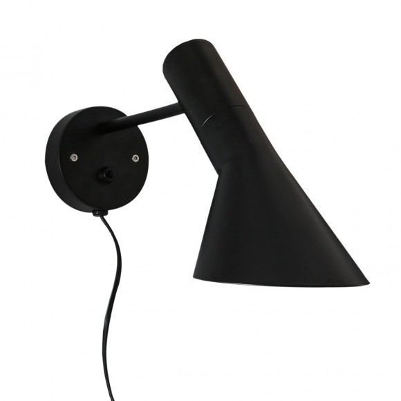 Italux MBE0009/1-BLACK nástěnná lampa Volta 1x60W|E27