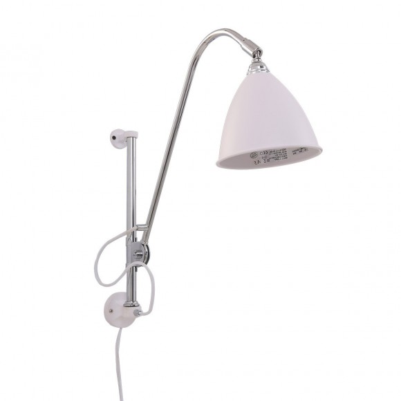 Italux MBE0024/1C-WHITE nástěnná lampa Evato 1x60W|E14