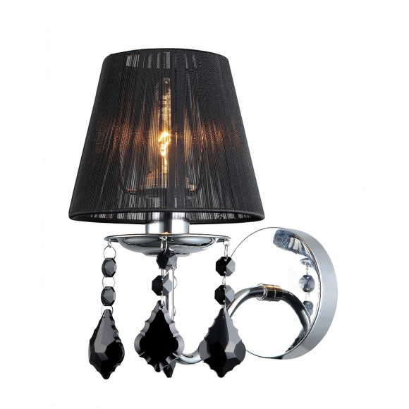 Italux MBM-2572/1 BK nástěnná lampa Cornelia 1x40W|E14