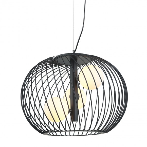 Italux MDM-3843-3 BK závěsné stropní svítidlo Clarisa 3x25W|G9