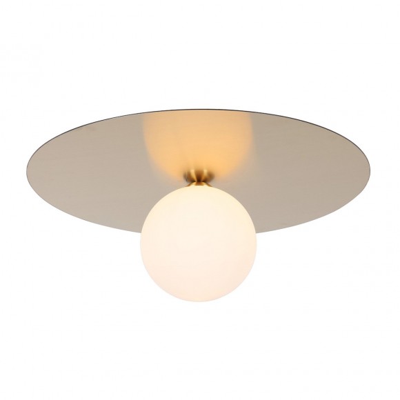 Italux PLF-201923-1 stropní svítidlo Spoletto 1x40W | G9 - zlatá, bílá