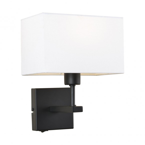 Italux WL-1122-1-A-BM-RC-WH nástěnné svítidlo Norte 1x60W | E27 - černá, bílá