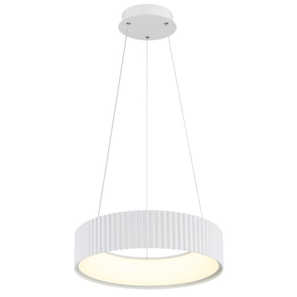 Globo 15924W LED závěsné stropní svítidlo KEMP  | 45W integrovaný LED zdroj | 1800lm | 2700/4000/6000K | bílá