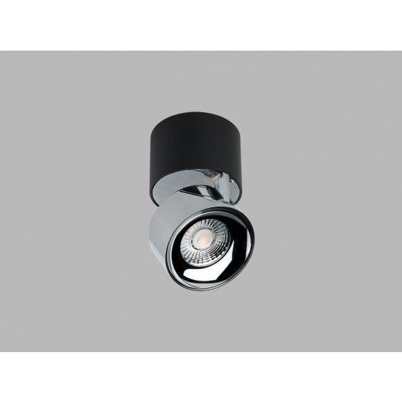 LED2 11508235 LED stropní bodové svítidlo Klip On 1x11W | 770lm | 2700K - nastavitelné, černá, chrom