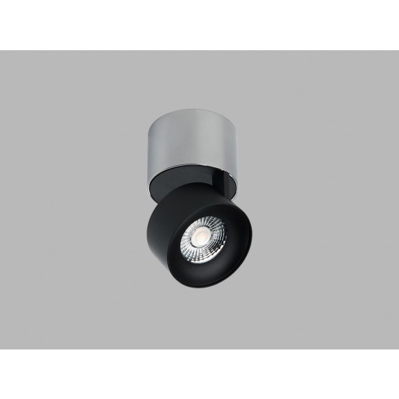 LED2 11508253 LED stropní bodové svítidlo Klip On 1x11W | 770lm | 2700K - nastavitelné, chrom, černá