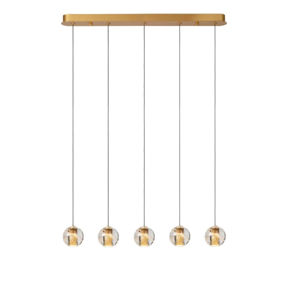 Lucide L134971602 LED závěsné stropní svítidlo DILENKO  | 5x3,5W integrovaný LED zdroj | 5x140lm | 2700K