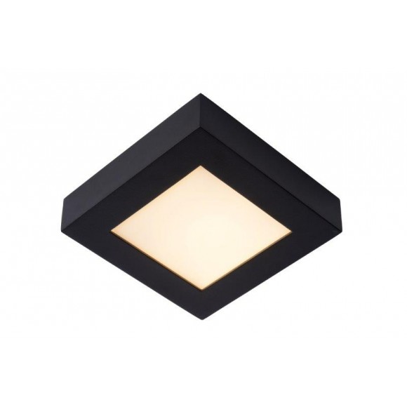 Lucide 28117/17/30 LED přisazené stropní svítidlo Brice 1x15W | 800lm | 3000K | IP44 - stmívatelné, do koupelny