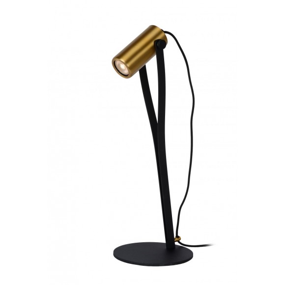 Lucide 30669/05/30 LED stolní lampička Jantuano 1x5W | GU10 | 320lm | 2200K - černá