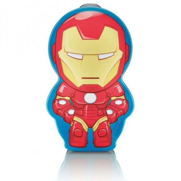 Philips 71767/35/16 LED dětská lampička Iron Man 1x0,3W