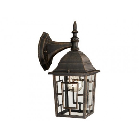 venkovní nástěnné svítidlo Philips Massive Monastir 1x100W E27 - rezavá