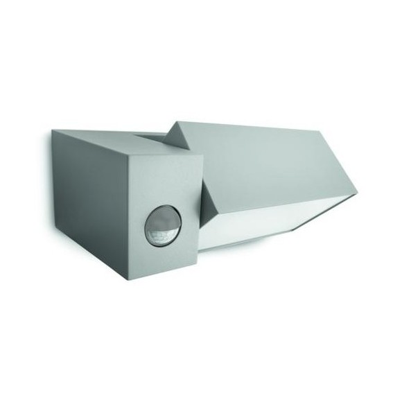 Philips 16943/87/16 venkovní nástěnné svítidlo s čidlem Border 1x23W|E27|IP54