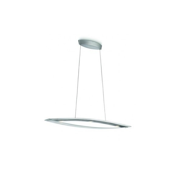 LED závěsné stropní svítidlo - lustr Philips InStyle Ponte - hliník
