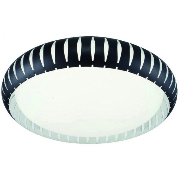 LEDKO 00230 LED přisazené stropní svítidlo 1x40W|3000K - černé