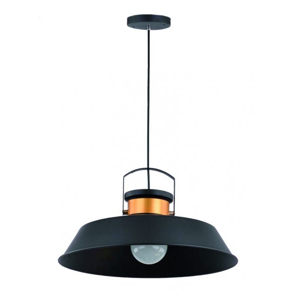 LEDKO 00233 závěsné stropní svítidlo 1x60W | E27 - černé