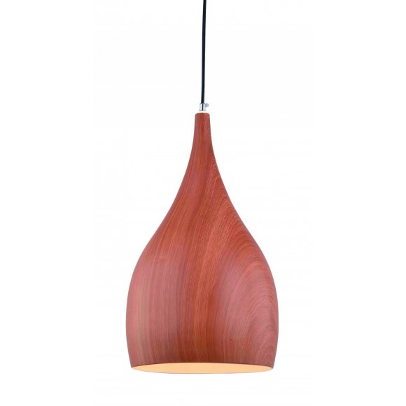 Ledko závěsné stropní osvětlení E27 60W, imitace dřeva