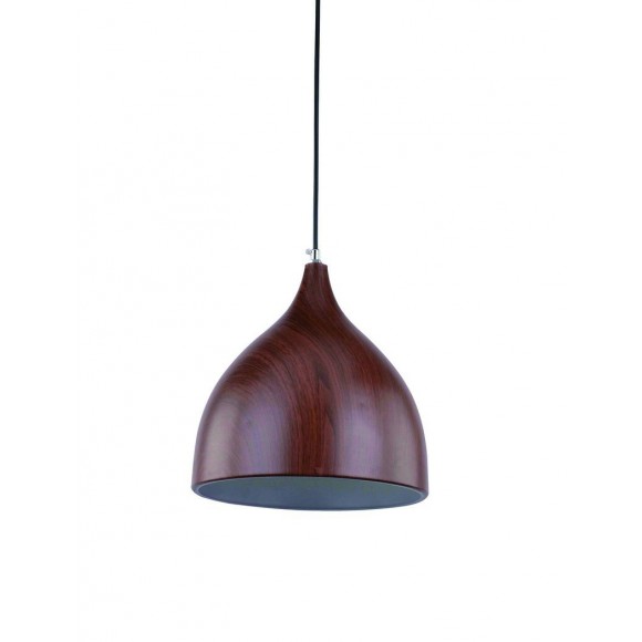 Ledko závěsné stropní osvětlení E27 60W, imitace dřeva