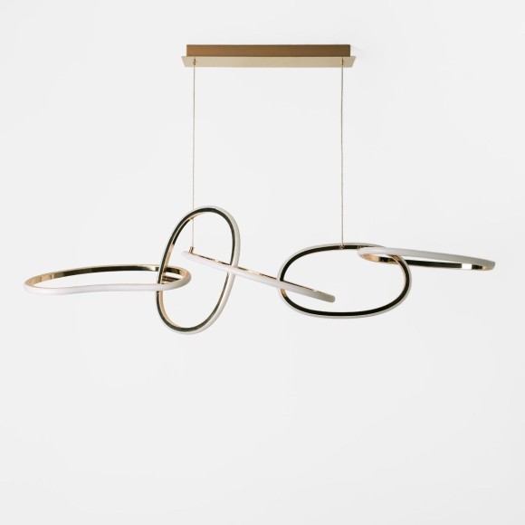 Zuma Line MD7361-5A-EGT LED závěsné stropní svítidlo CHOLET | 56W integrovaný LED zdroj | 3000K