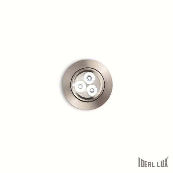 LED bodové svítidlo Ideal lux DELTA 3x1W LED LED  - nikl