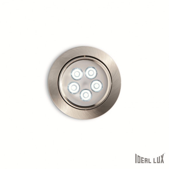 LED bodové svítidlo Ideal lux DELTA 5x1W LED LED  - nikl