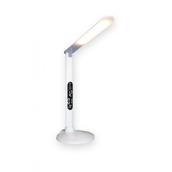 LED stolní lampa 10W  - bílá