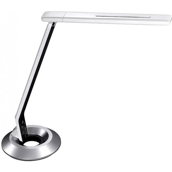 LED stolní lampa dotyková  - šedá
