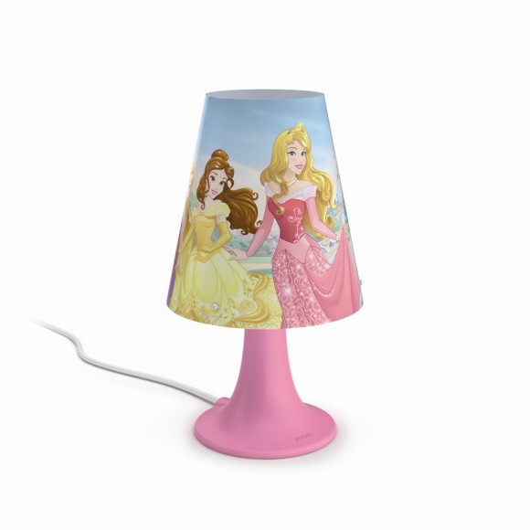 LED dětská stolní lampa Philips PRINCESS 2,3W  - růžová