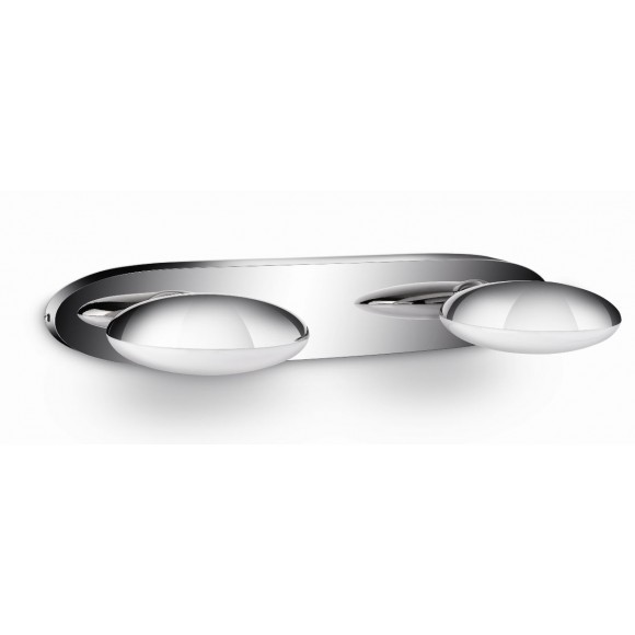 Philips 34050/11/16 LED nástěnné svítidlo do koupelny Hotstone 4x2,5W | 730lm | 2700K | IP44 - chrom