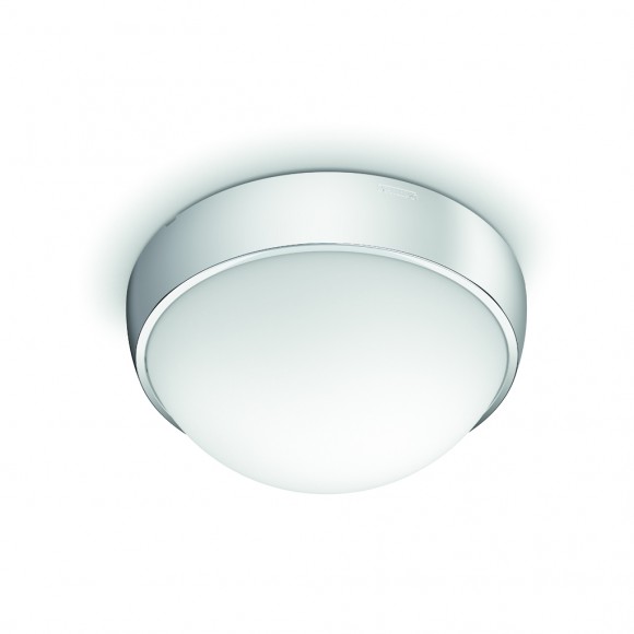 Philips 33044/11/P0 LED stropní svítidlo do koupelny Waterlily 1x8W | 800lm | 2700K | IP44 - chrom