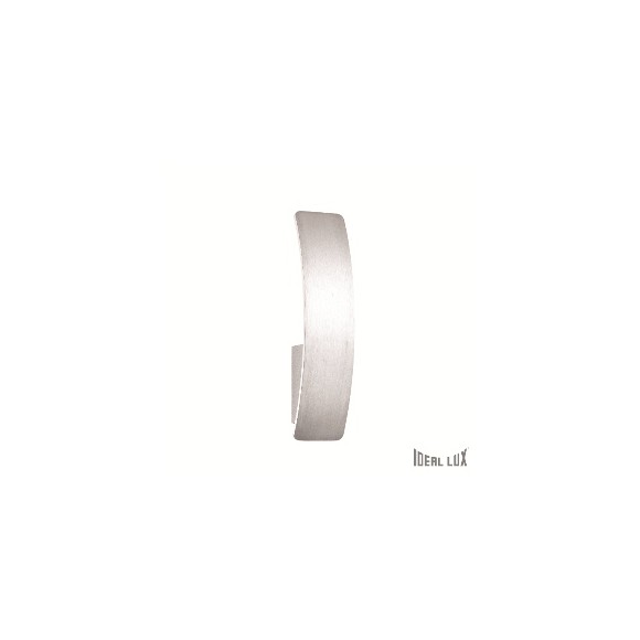 Ideal Lux 090344 LED nástěnné svítidlo Vela 5W | 180lm | 2700K - hliník