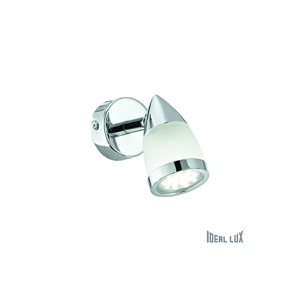Ideal Lux 094069 bodové nástěnné svítidlo Faro 1x28W|GU10 - chrom