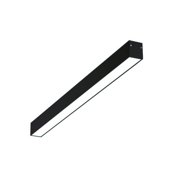 LED stropní svítidlo Ledko Hockey 22W -> nahrazuje 175W  - alu profil v RAL, PMA opál