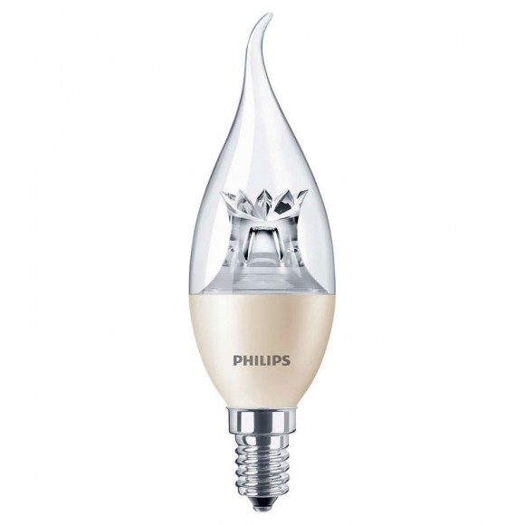 LED žárovka úsporná Philips 6W -> ekvivalent 40W E14 - MASTER LEDcandle DT 6-40W E14 827 BA38 CL