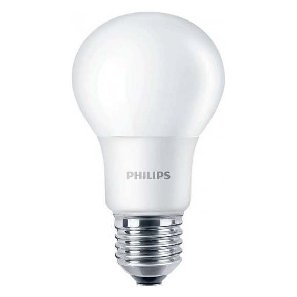 LED žárovka úsporná Philips 6W -> ekvivalent 40W E27 - CorePro LEDbulb D 6-40W E27 827