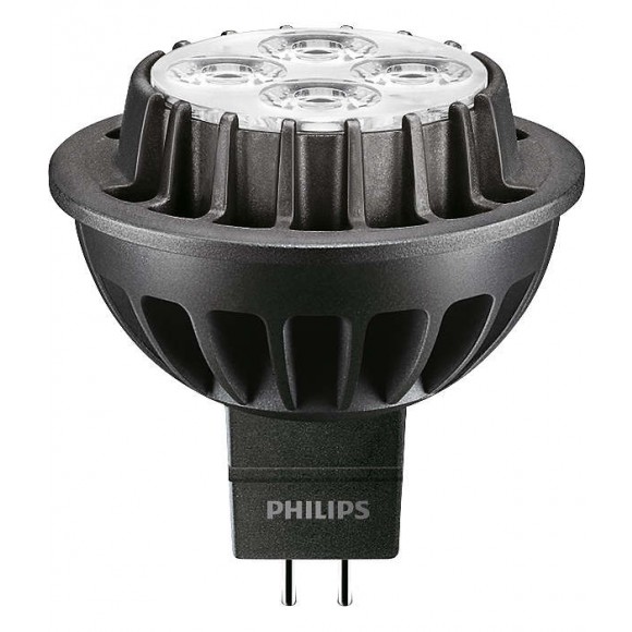 LED žárovka úsporná Philips 8W -> nahrazuje 50W GU5.3 - MASTER LEDspotLV D 8-50W 840 MR16 24D