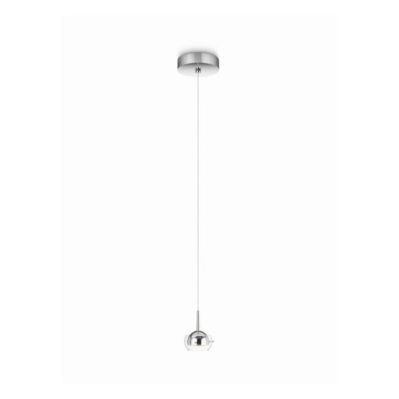 LED závěsné svítidlo - lustr Philips CYPRESS 1x3W  - lesklý chrom