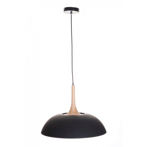 Ledko závěsné stropní svítidlo E27 60W, kombinace se dřevem