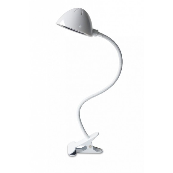 LEDKO 469 stolní lampička Clip 1x3W | 200lm | 6000K - bílá