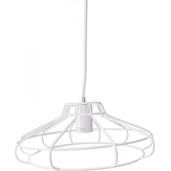 LEDKO 00472 závěsné stropní svítidlo 1x40W|E27 - bílé