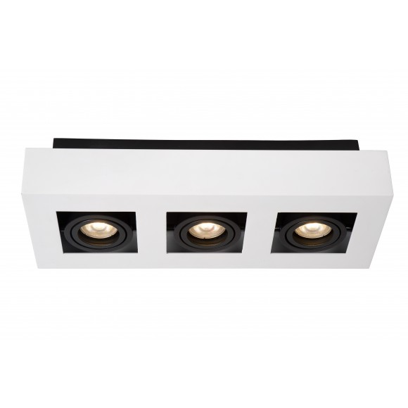 Lucide 09119/15/31 LED stropní svítidlo Xirax 3x5W | GU10 | 960lm | 3000K - bílá