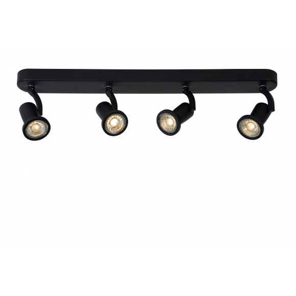 Lucide 11903/20/30 LED stropní bodové svítidlo Jaster 4x5W | GU10 | 1400lm | 2700K - černá