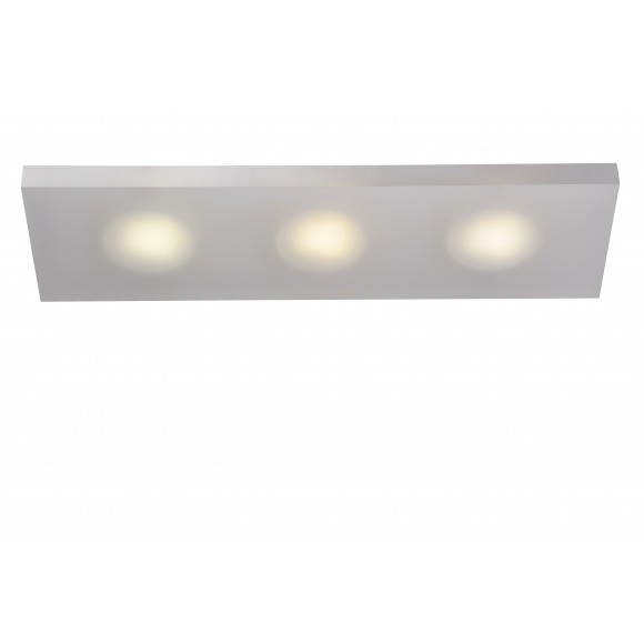 Lucide 12160/21/67 LED stropní svítidlo Winx 3x7W | GX53 | 1214lm | 3000K | IP21 - opál