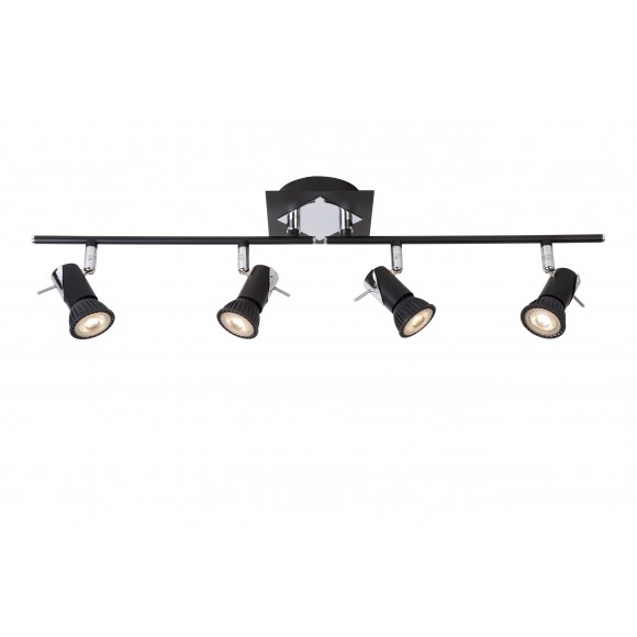 Lucide 12910/20/30 LED stropní bodové svítidlo Brackx 4x5W | GU10 | 1280lm | 3000K - černá