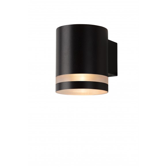 Lucide 14880/05/30 LED venkovní nástěnné svítidlo Basco 1x5W | GU10 | 350lm | 2700K | IP54 - černá
